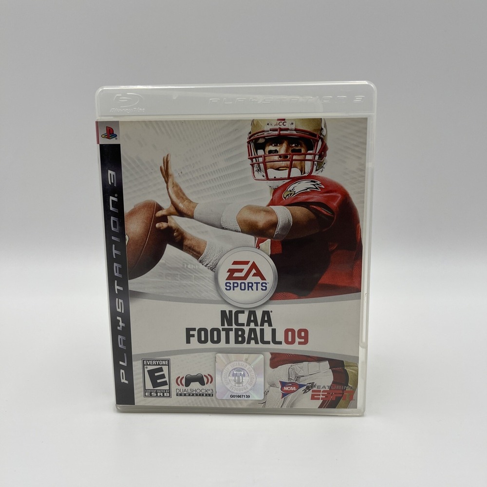 VIDEO GAME Playstation 3 - NCAA FOOTBALL 2009 - COMPLETE WITH Manual